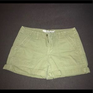 Olive Green Old Navy Boyfriend Shorts